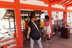 西回廊：厳島神社の通常出口