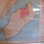 弥山原始林（ピンク色）