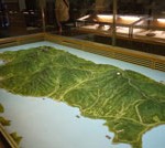 宮島の模型