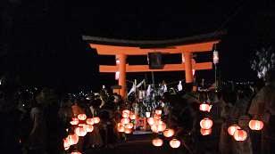 長浜神社に御座船が来られました